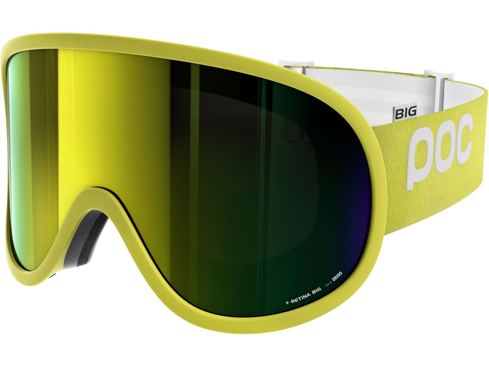 POC Retina Big, hexane yellow/Lens: bronze yellow mirror | Bild 1