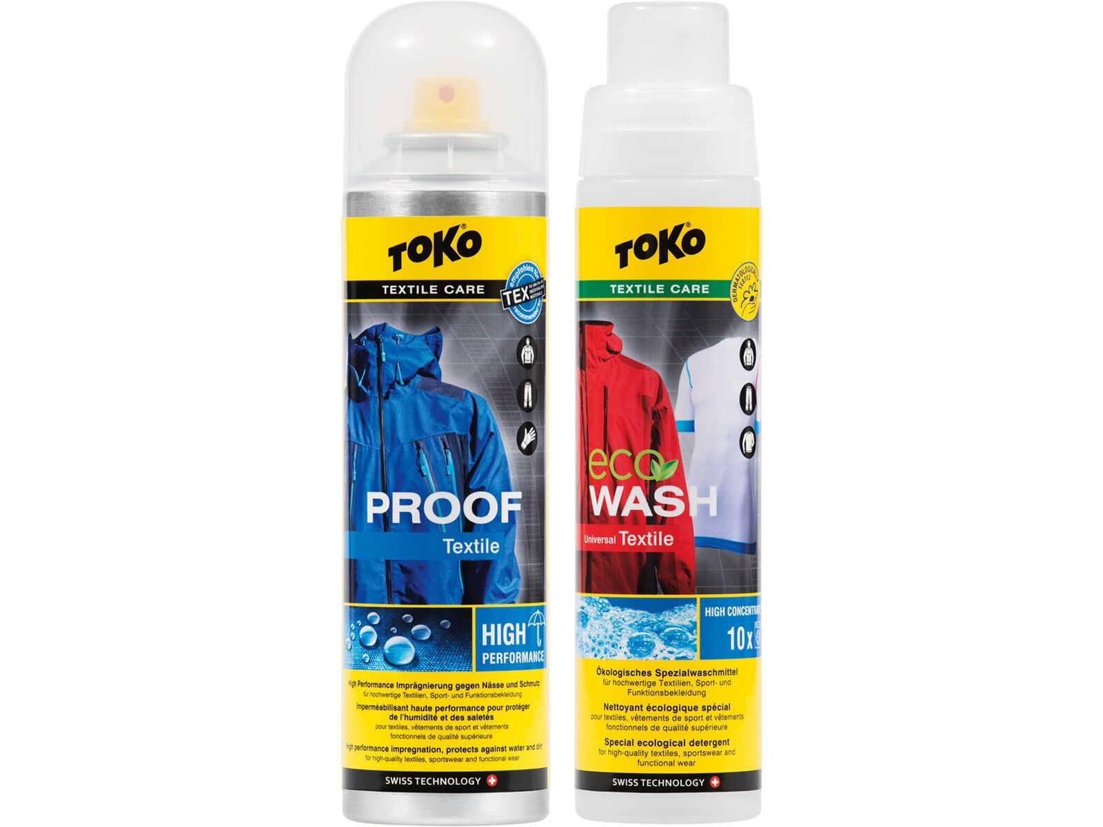 Toko Textile Proof + Eco Textile Wash / Duo-Pack - 2x 250 ml | Bild 1