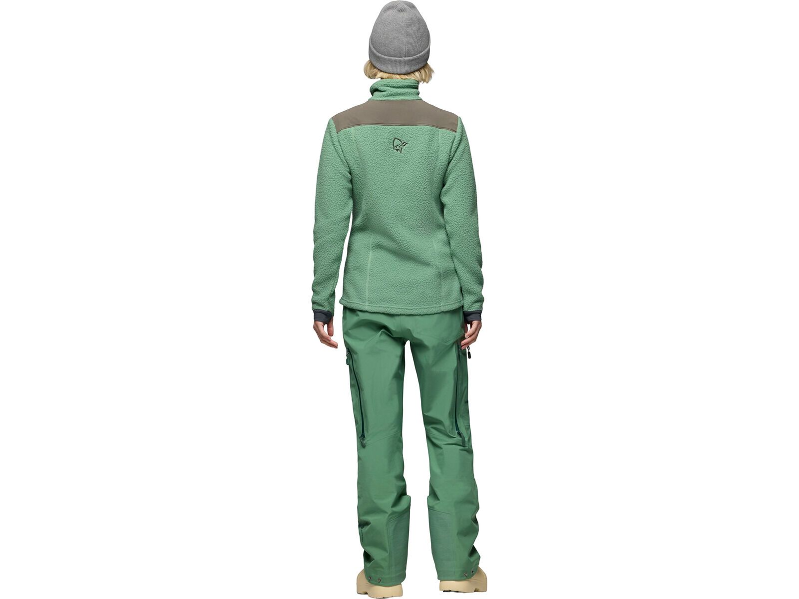 Norrona trollveggen warm3 Jacket W's, dark ivy | Bild 5