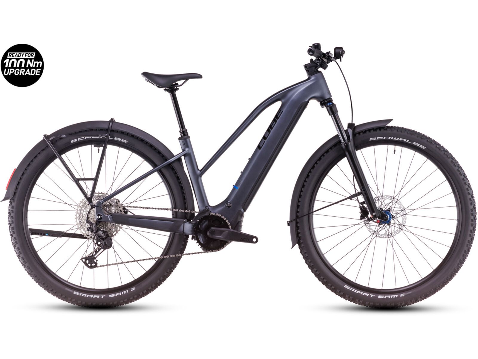 Cube Reaction Hybrid Pro 800 Allroad Trapeze 27.5, metallicgrey´n´black | Bild 1