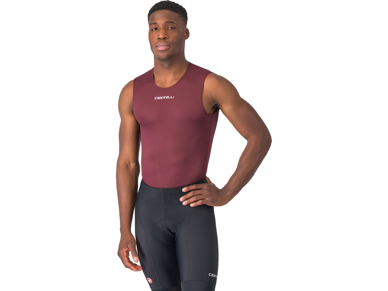 Castelli Pro Mesh 2.0 Sleeveless, deep bordeaux | Bild 1