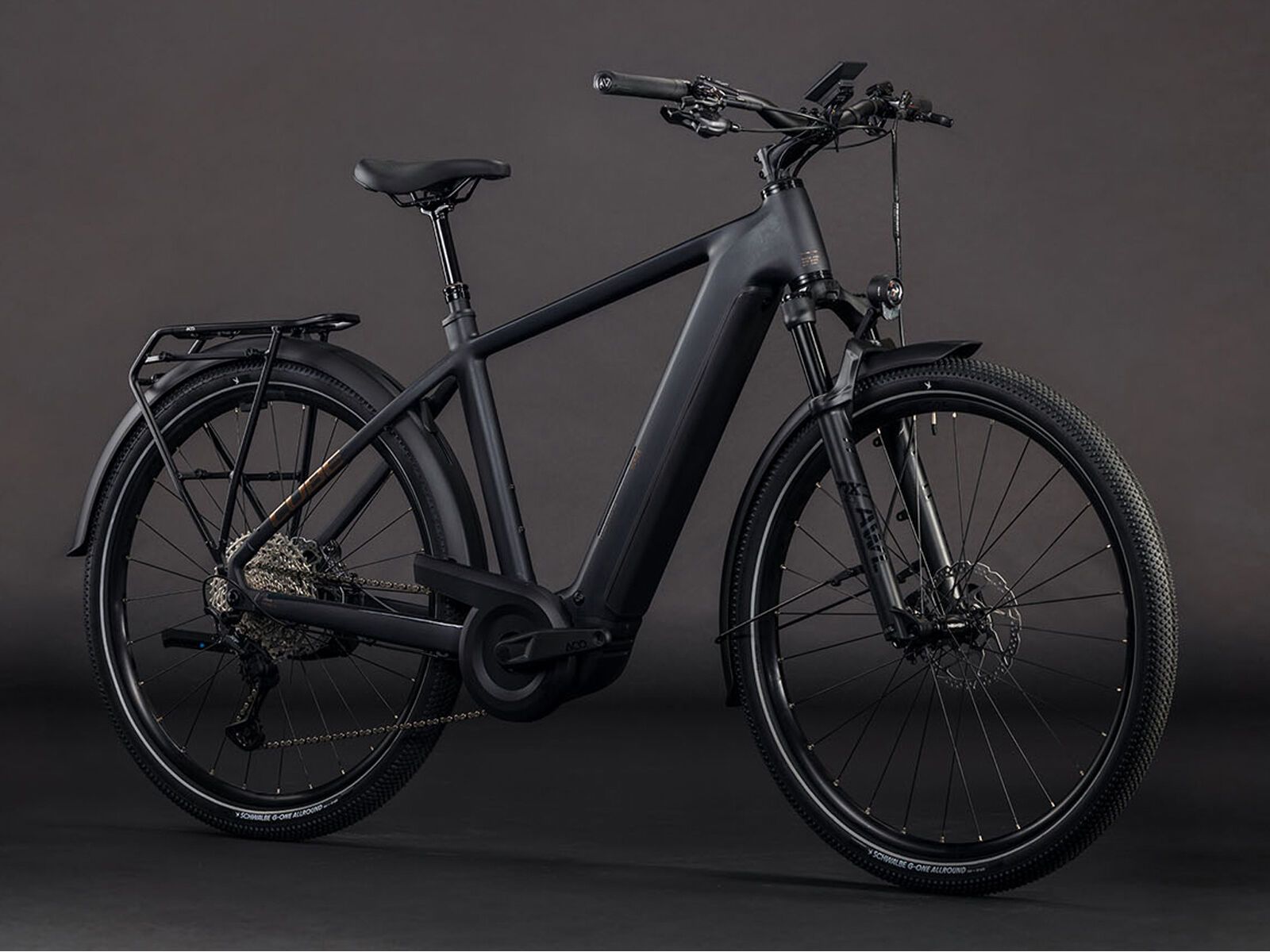 Cube Nuride Hybrid SLX 800, black´n´gold | Bild 2