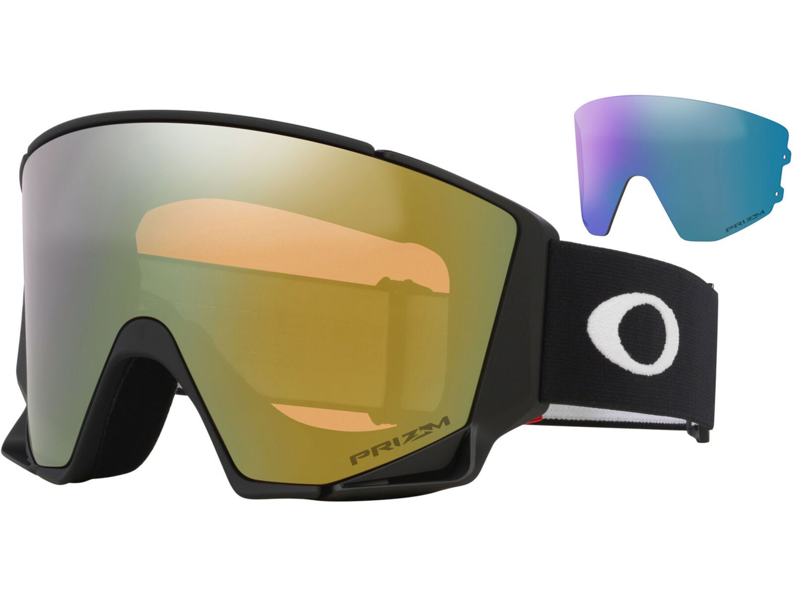 Oakley Flow Scape L, Prizm Sage Gold Iridium & Iced / matte black | Bild 1