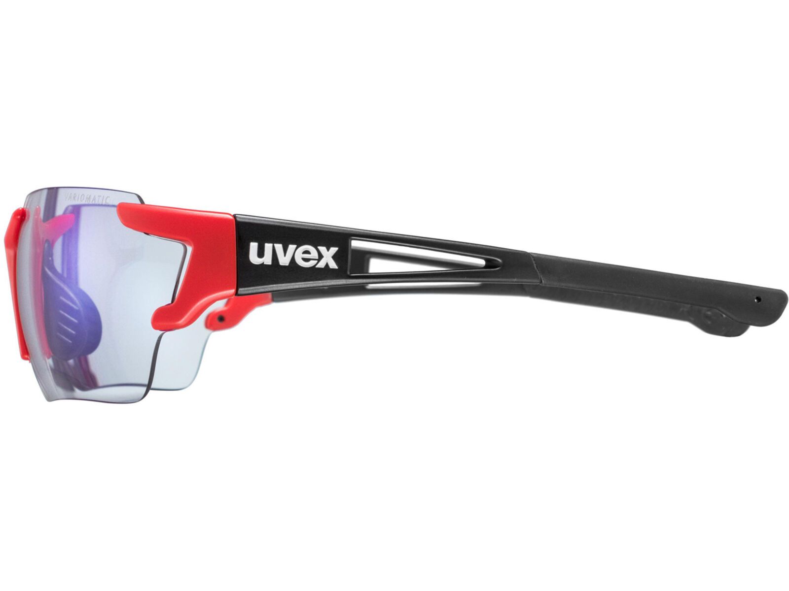 uvex sportstyle 803 race v, black red mat/Lens: variomatic litemirror blue | Bild 2