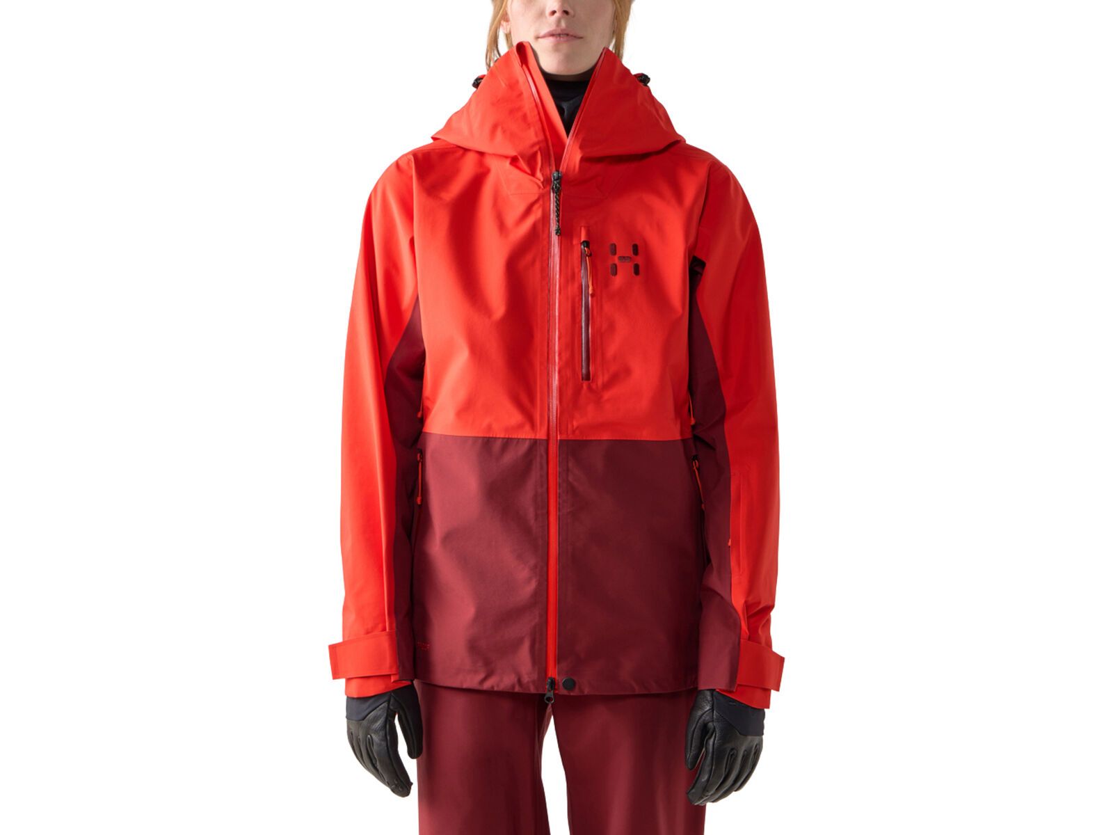 Haglöfs Alper Proof Jacket Women, tech red/carmine red | Bild 3