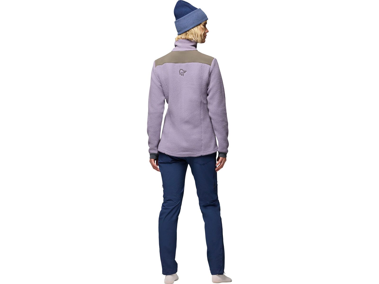 Norrona trollveggen warm3 Jacket W's, purple sage | Bild 5