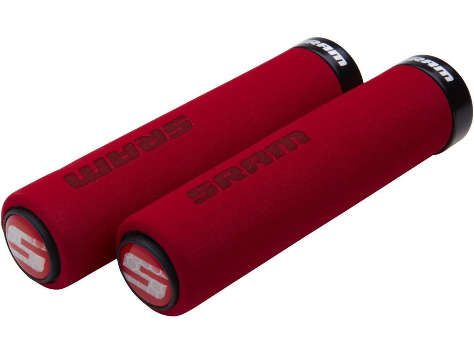 SRAM Locking Grips Foam, red/black clamp | Bild 1