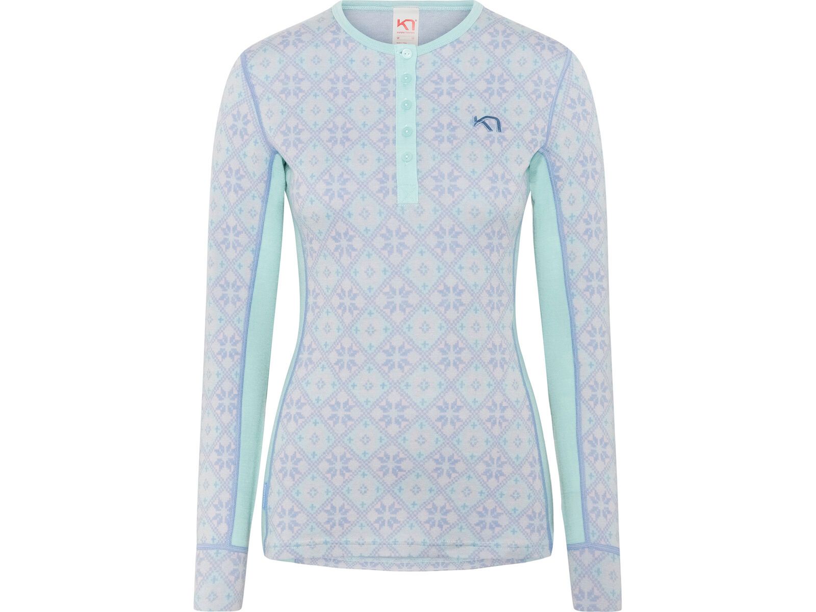 Kari Traa Rose Long Sleeve Baselayer, bright turquoise | Bild 1
