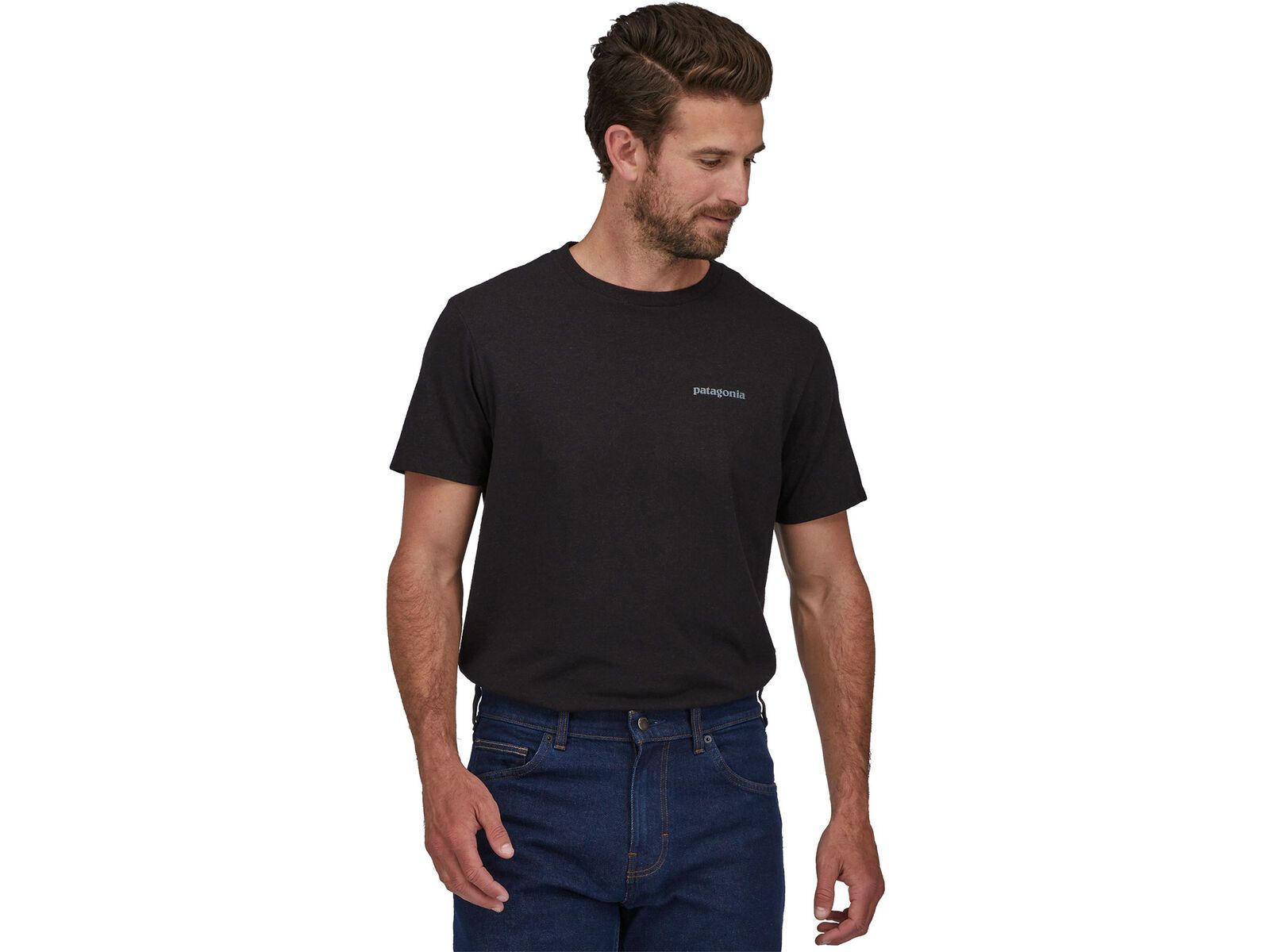 Patagonia Fitz Roy Icon Responsibili-Tee, ink black | Bild 4