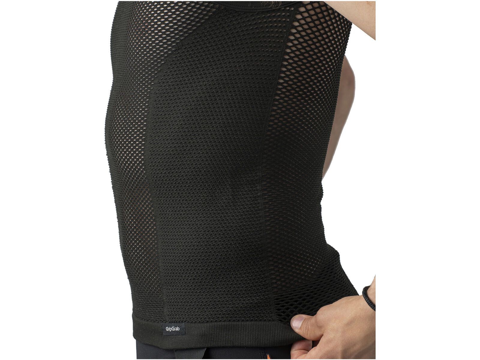 GripGrap PACR Spring-Autumn Sleeveless Base Layer, black | Bild 4
