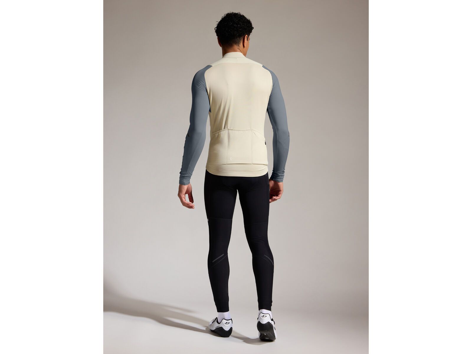 GOREWEAR Spinshift Thermo Langarm Trikot Herren, tech beige/lab graphite | Bild 8