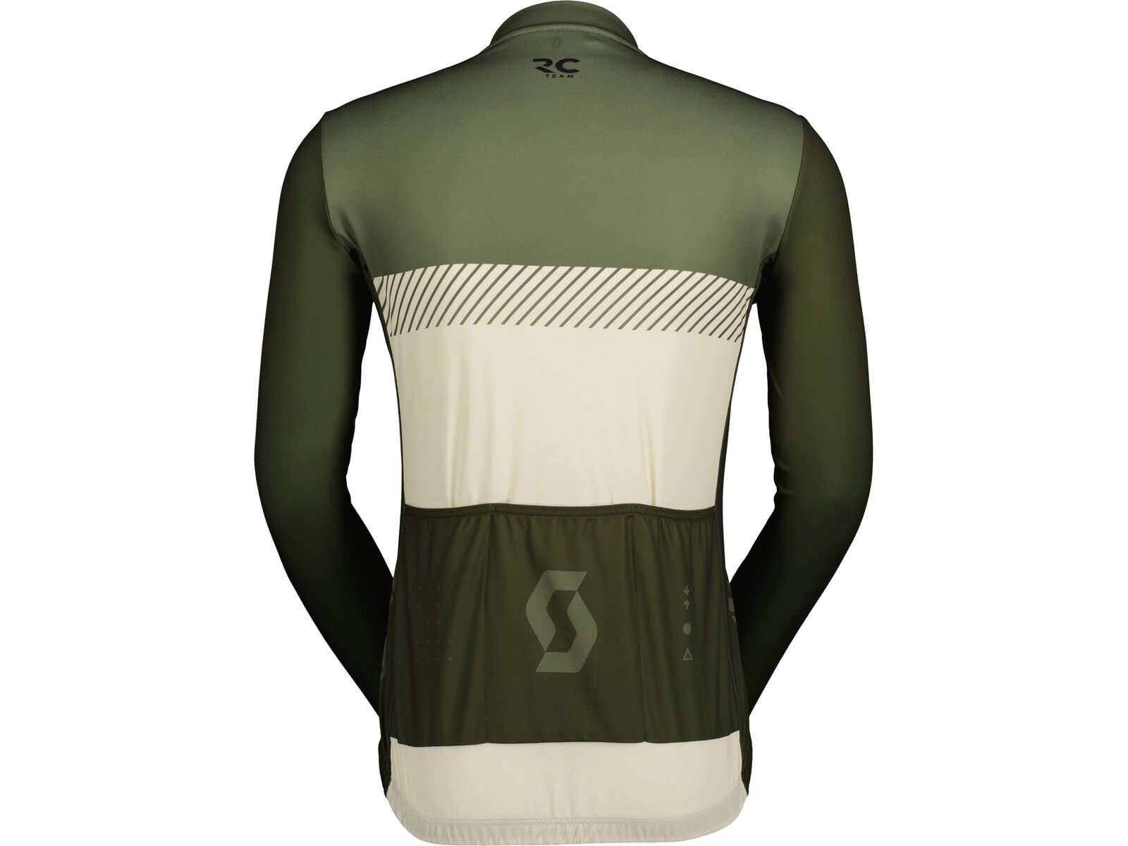 Scott RC Team Long-Sleeve Men's Jersey, hay green/cotton white | Bild 2