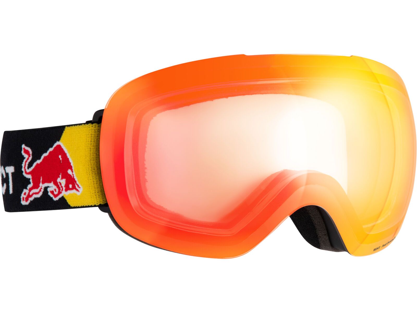 Red Bull Spect Eyewear Bent, Orange-Red Mirror / matt black | Bild 3