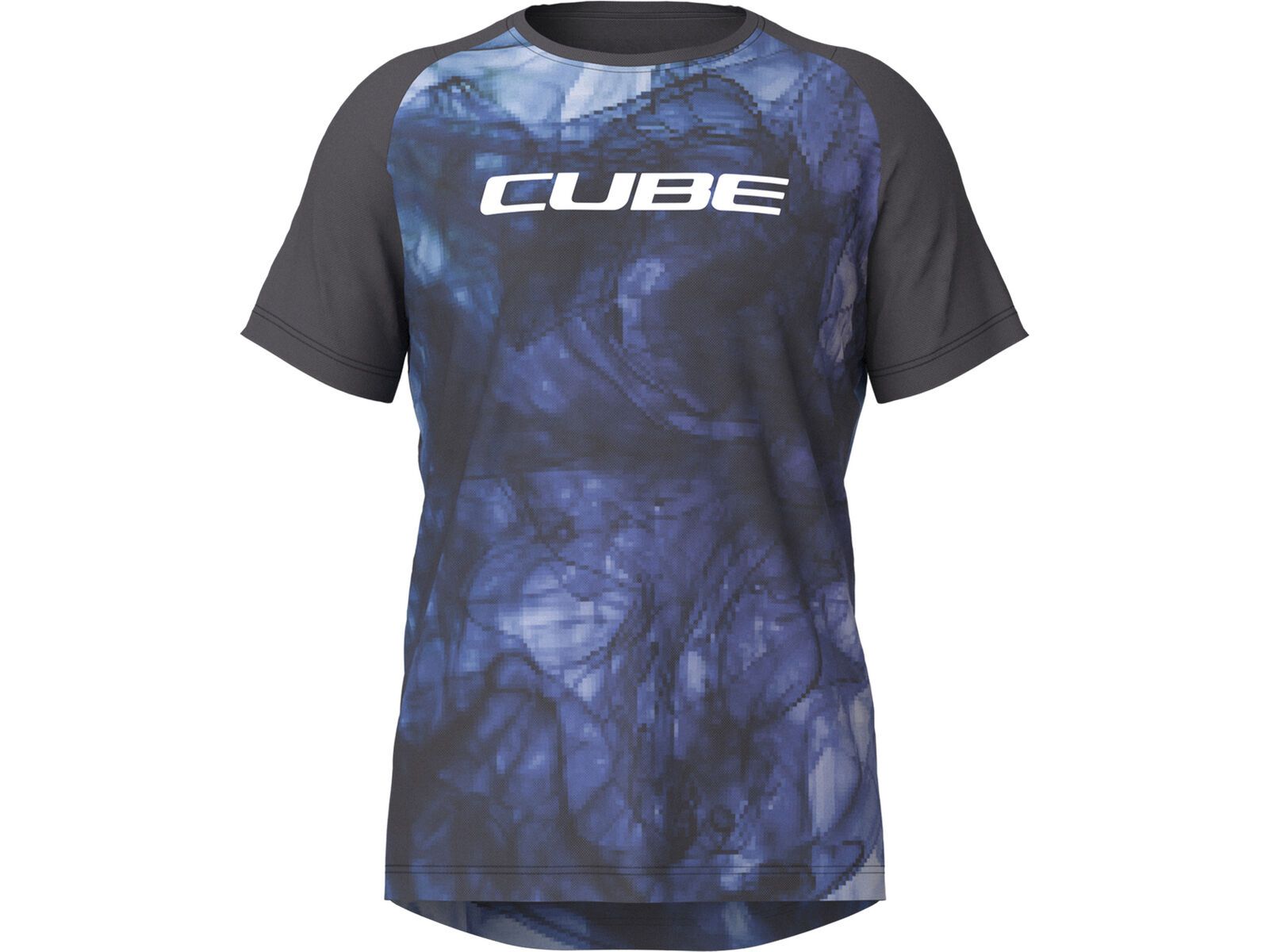Cube MTB Trikot Artline kurzarm, blue´n´black | Bild 1