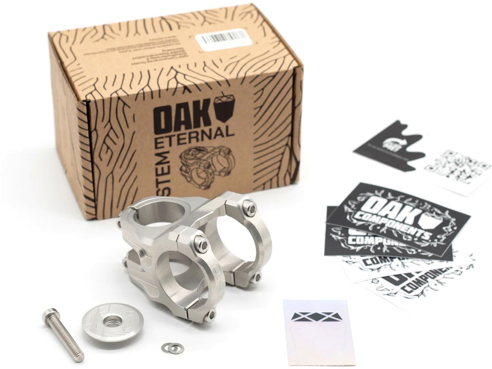 OAK Components Eternal Vorbau mit Topcap, lunargrey | Bild 4