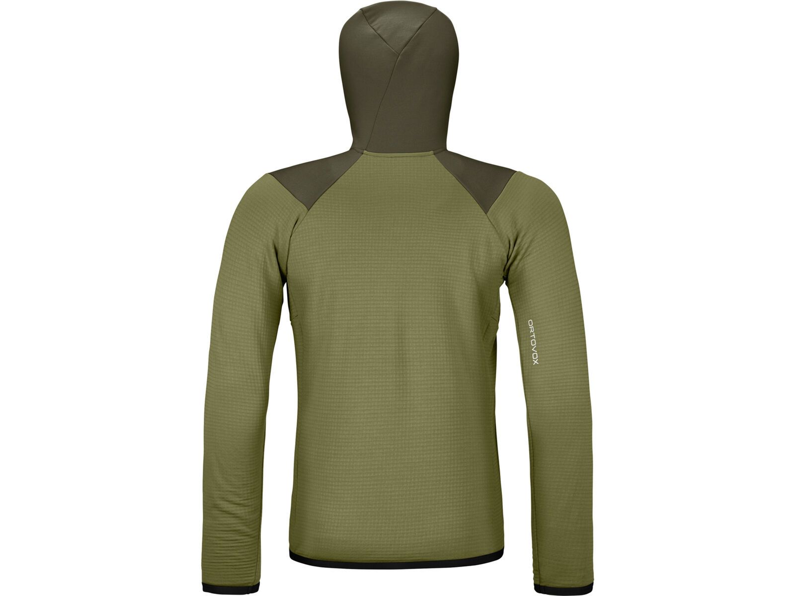 Ortovox Merino Fleece Grid Hoody M, wild herbs | Bild 2