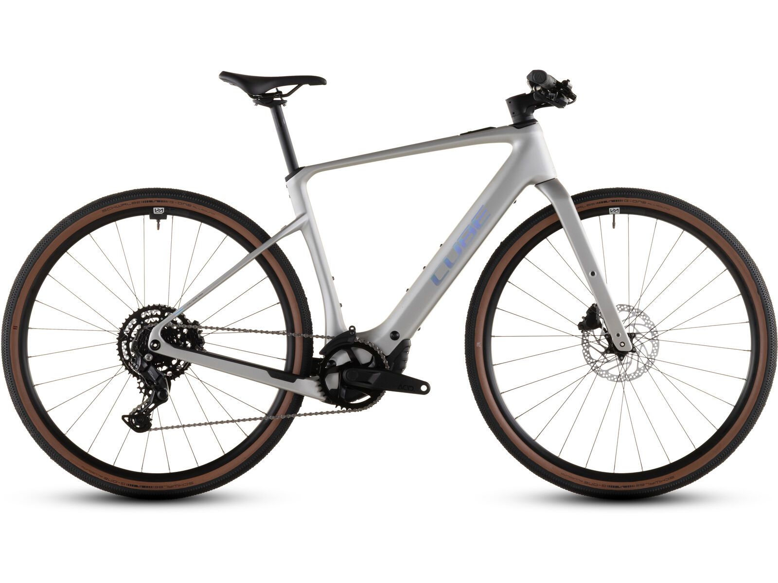 Cube Nulane Hybrid C:62 Race 400X, sleekgrey´n´prism | Bild 1