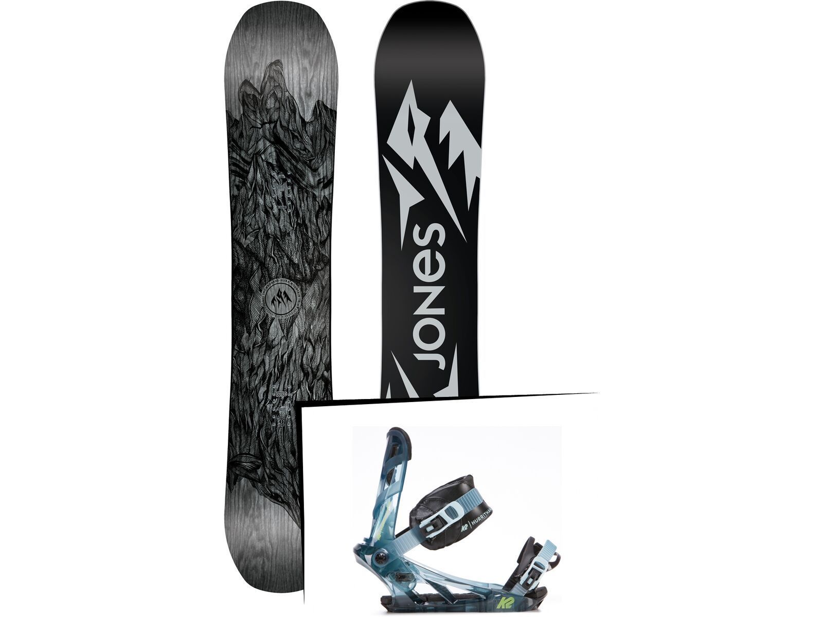 Set: Jones Ultra Mountain Twin 2019 + K2 Hurrithane (1919531S) | Bild 1
