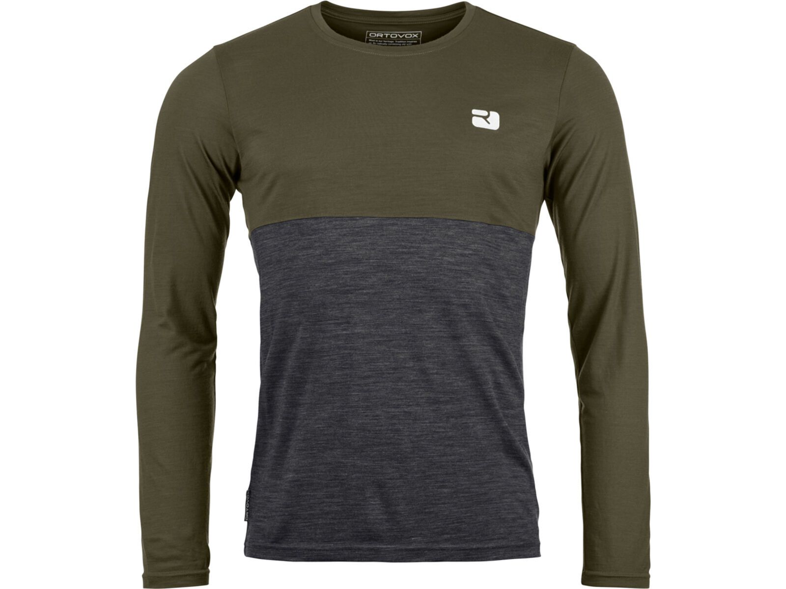 Ortovox 150 Merino Cool Logo LS M, dark wild herbs | Bild 1