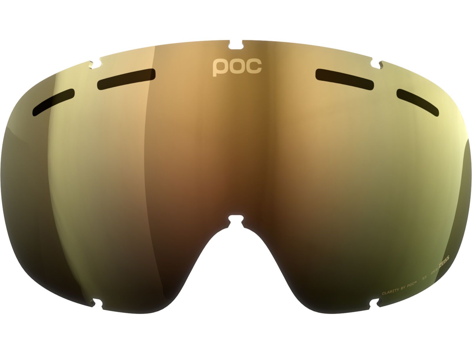 POC Fovea Mid/Fovea Mid Race Lens, Clarity Int./Sunny Gold | Bild 1