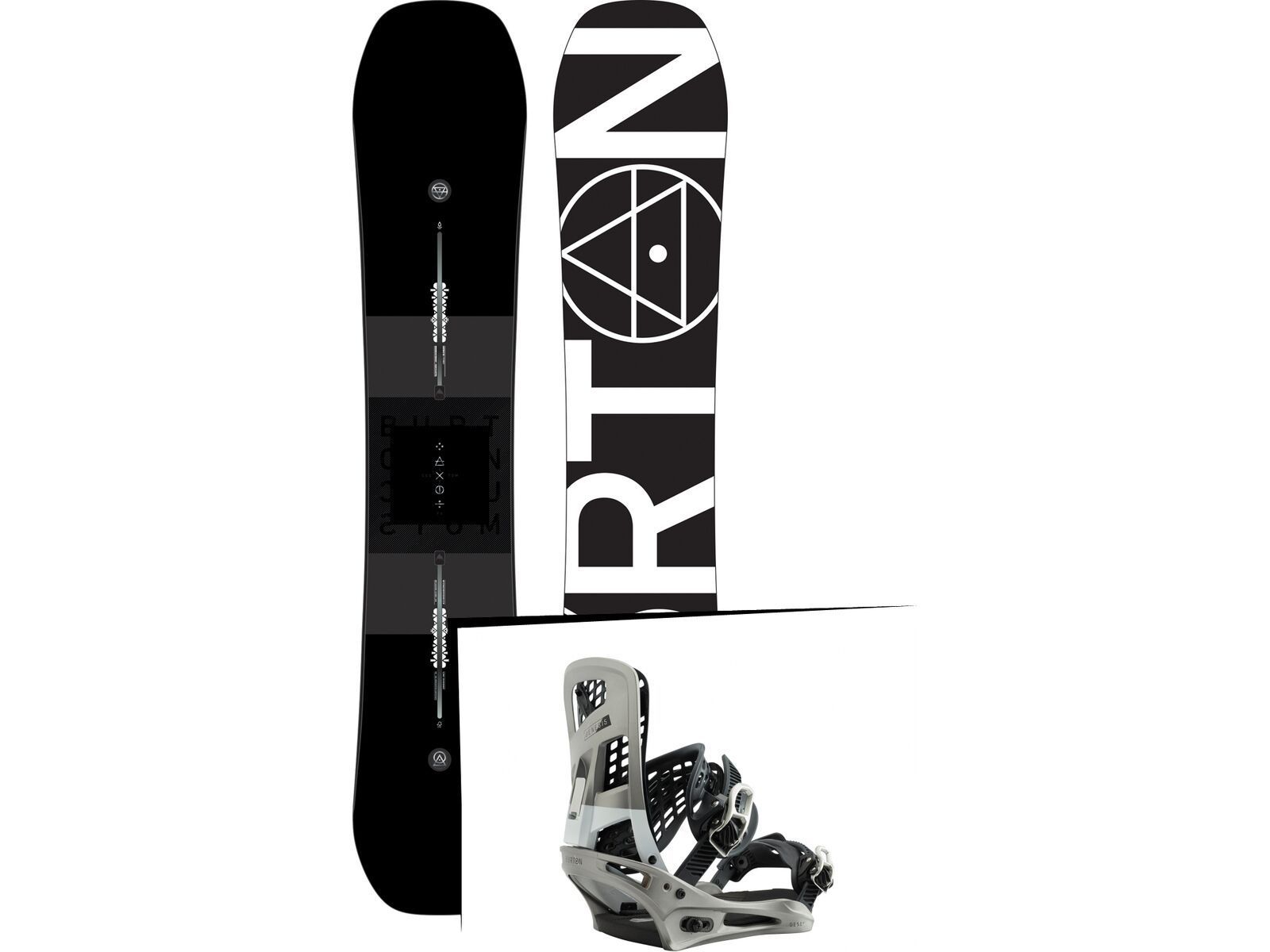 Set: Burton Custom X Flying V 2019 +  Genesis (2218327S) | Bild 1