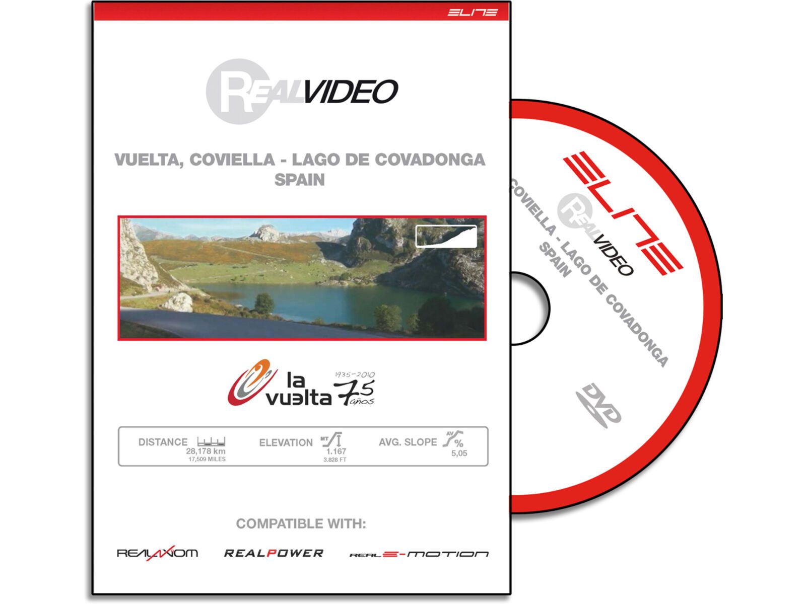 Elite DVD für RealAxiom und RealPower - Vuel Coviella-Lago De Covadonga | Bild 1