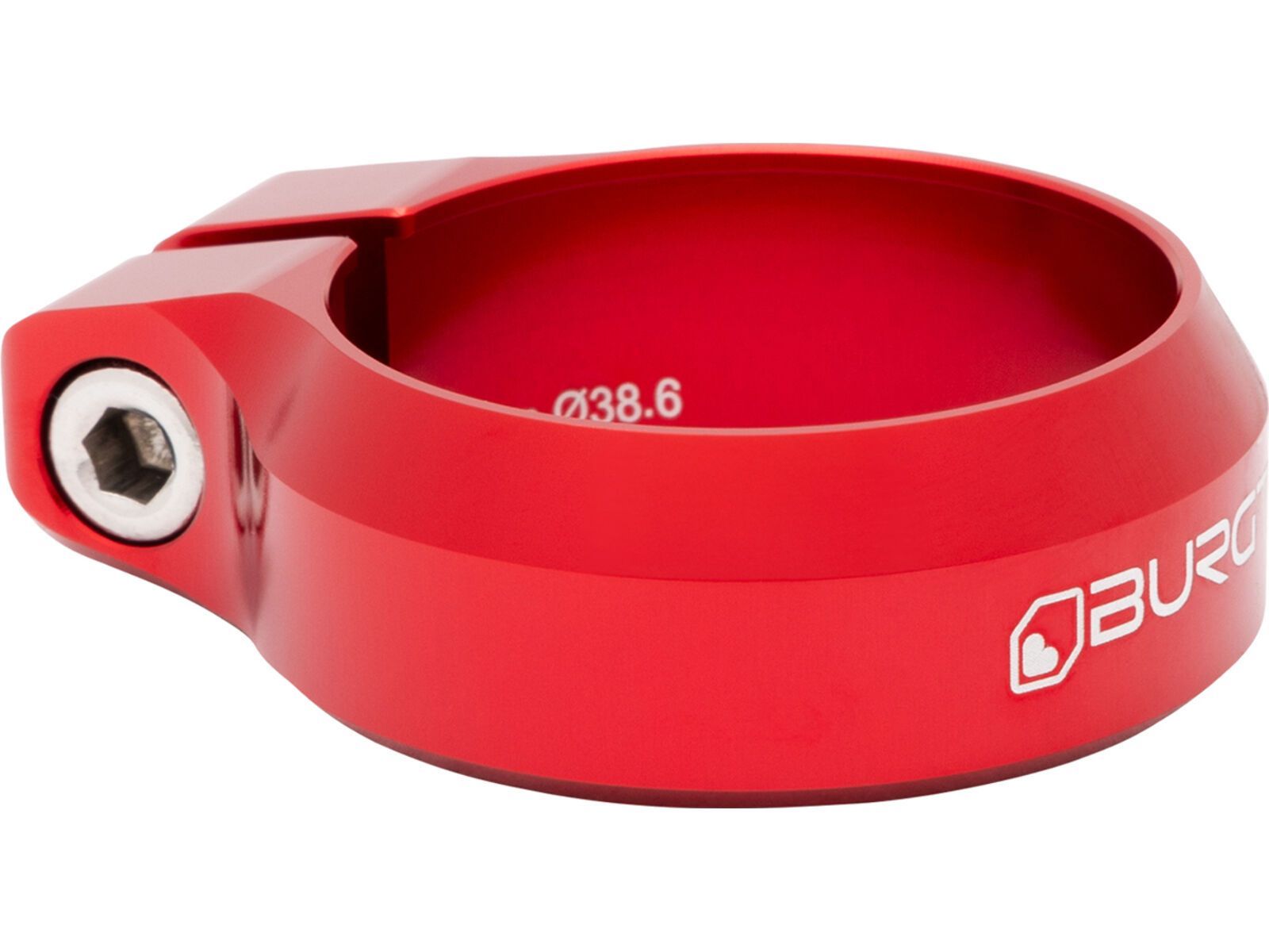 Burgtec Seat Clamp - 38,6 mm, race red | Bild 1