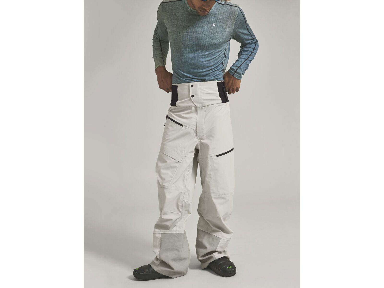 Ortovox Ravine Plus 3L Pants M, white tea | Bild 3