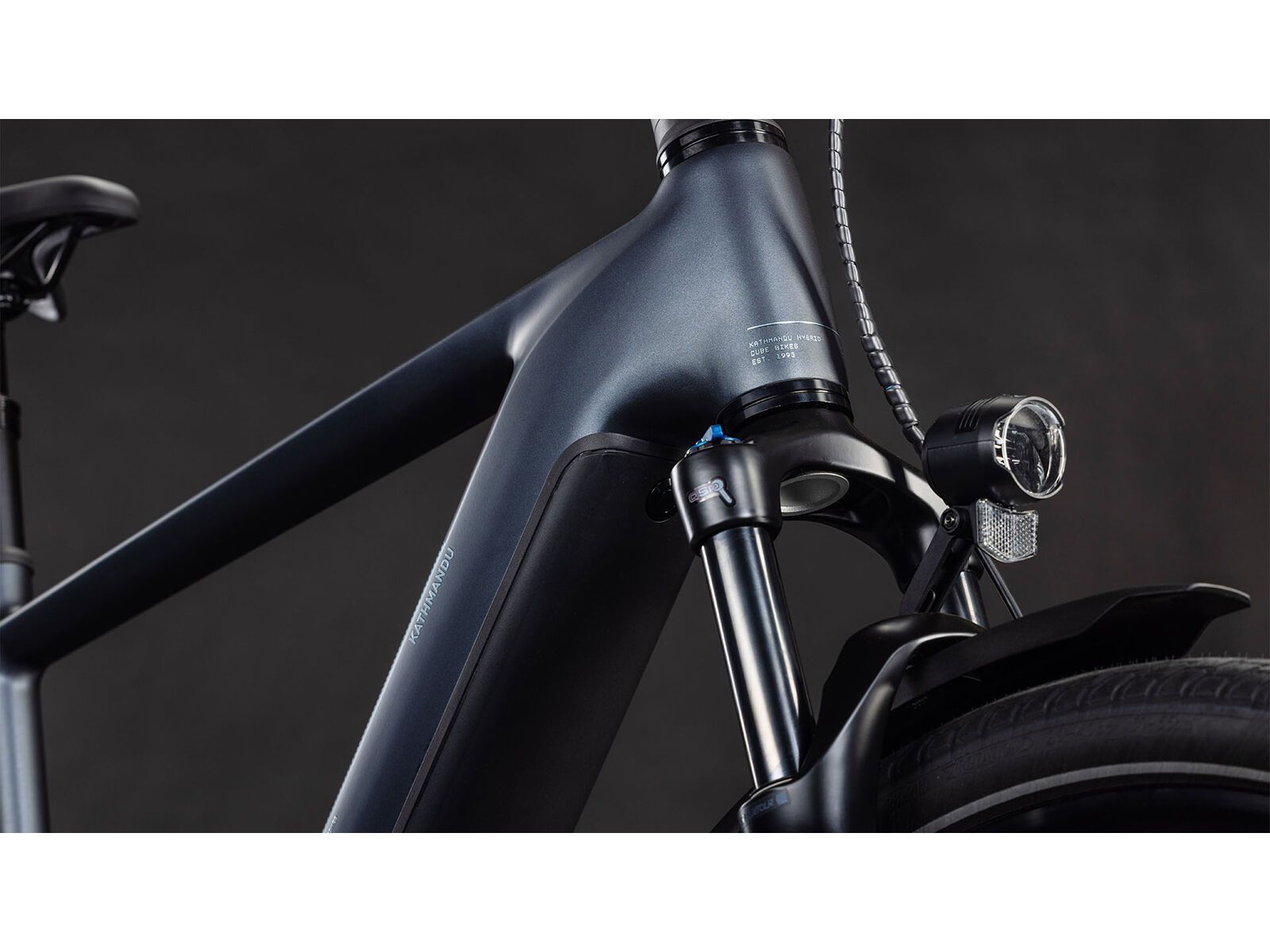 Cube Kathmandu Hybrid One 800, metallicgrey´n´grey | Bild 7