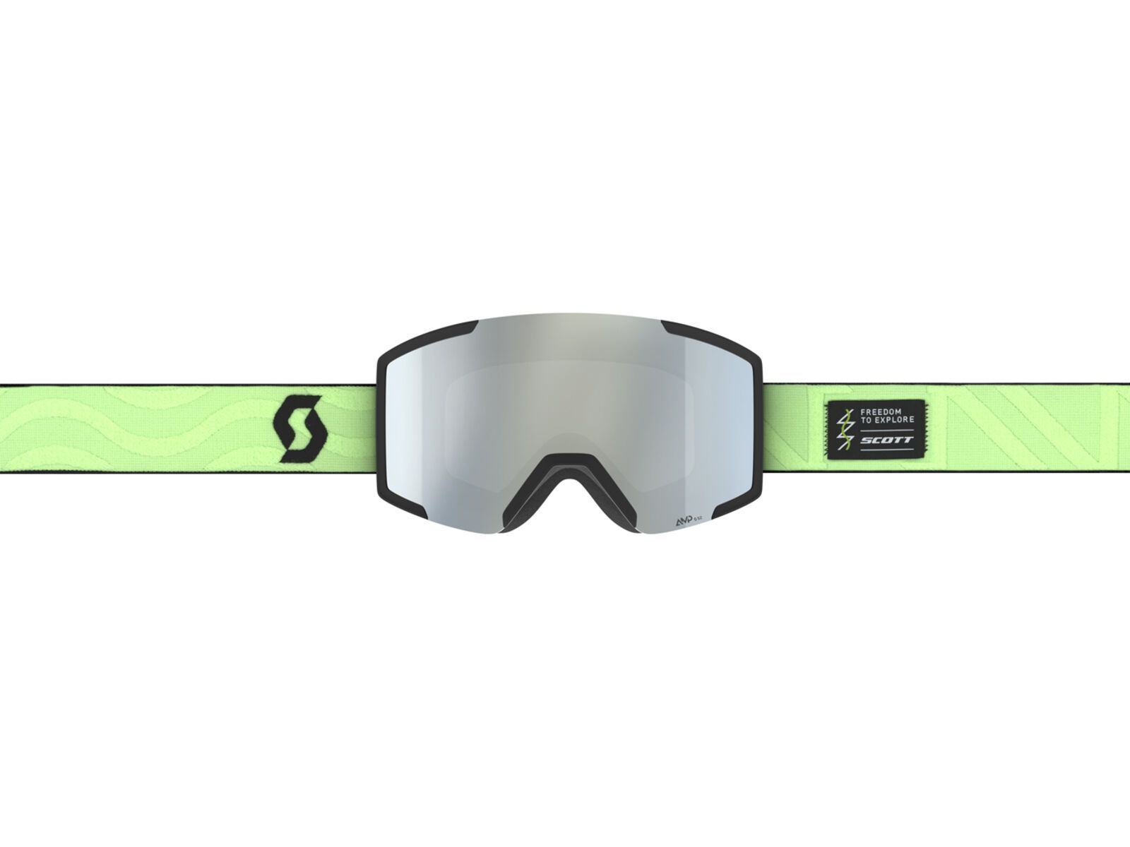 Scott Shield + WS, AMP White Chrome / glow green | Bild 2