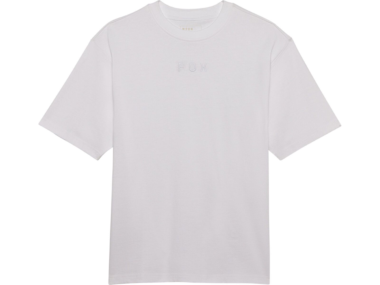 Fox Wordmark OV SS Tee, optic white | Bild 1