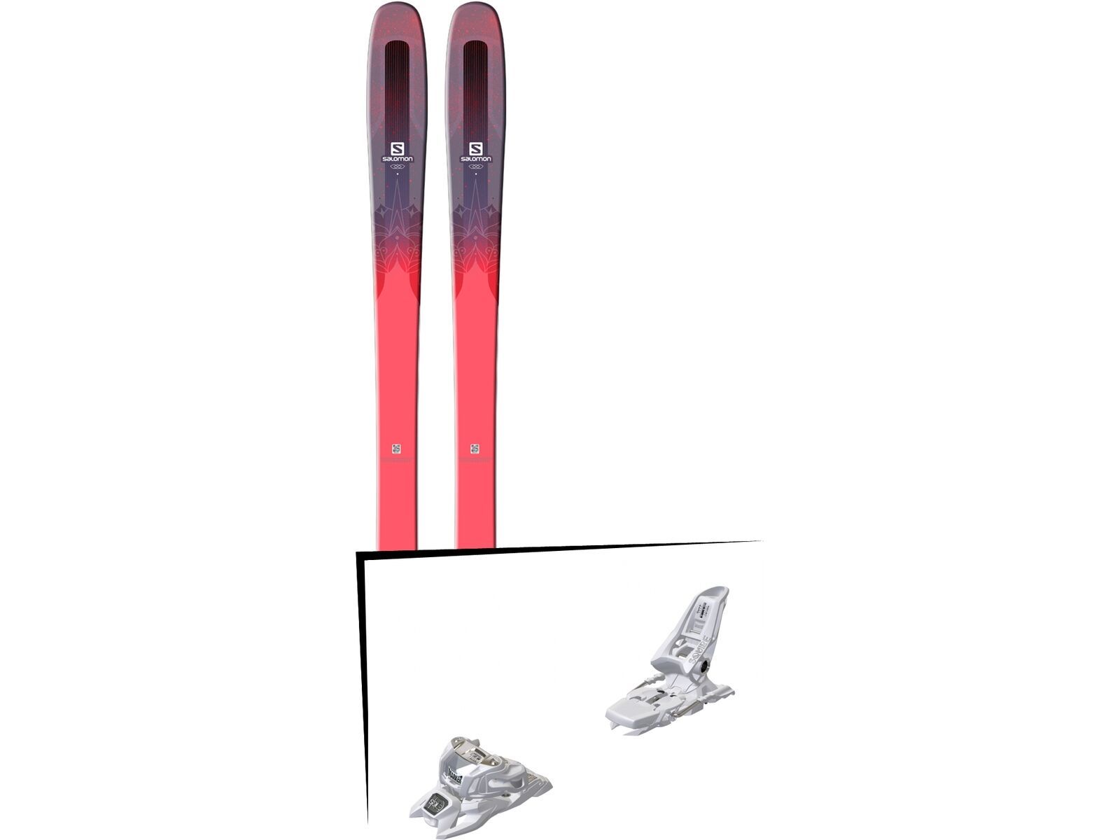Set: Salomon QST Myriad 85 2018 + Marker Squire 11 ID white | Bild 1