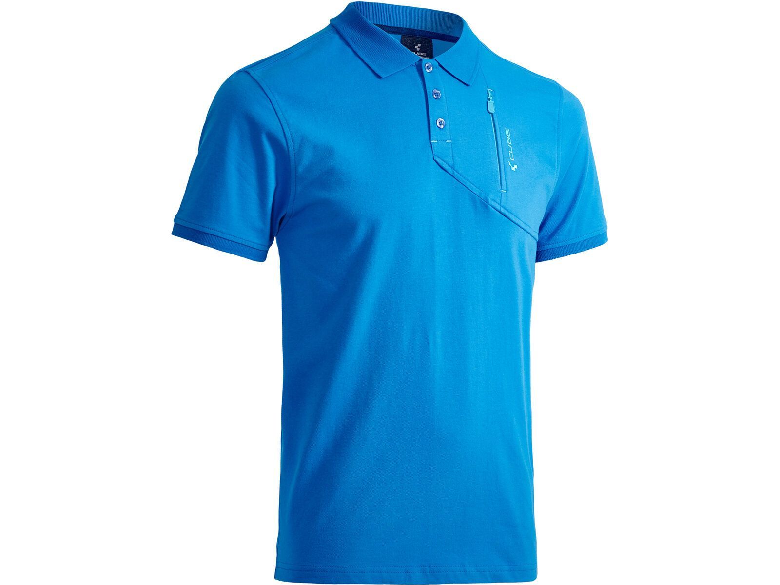 Cube Polo Shirt Classic, blue | Bild 1