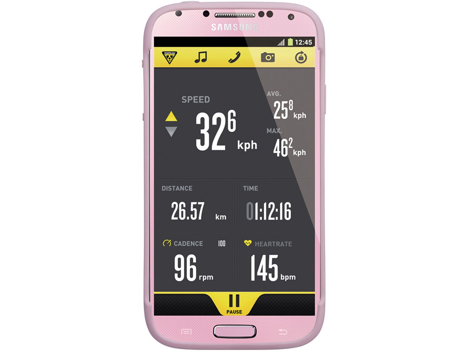 Topeak RideCase Samsung Galaxy S4 mit Halter, pink | Bild 1