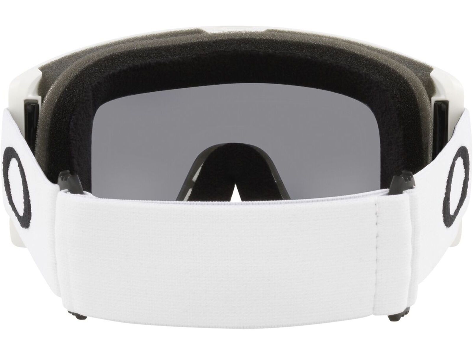 Oakley Target Line M - Dark Grey, matte white | Bild 6