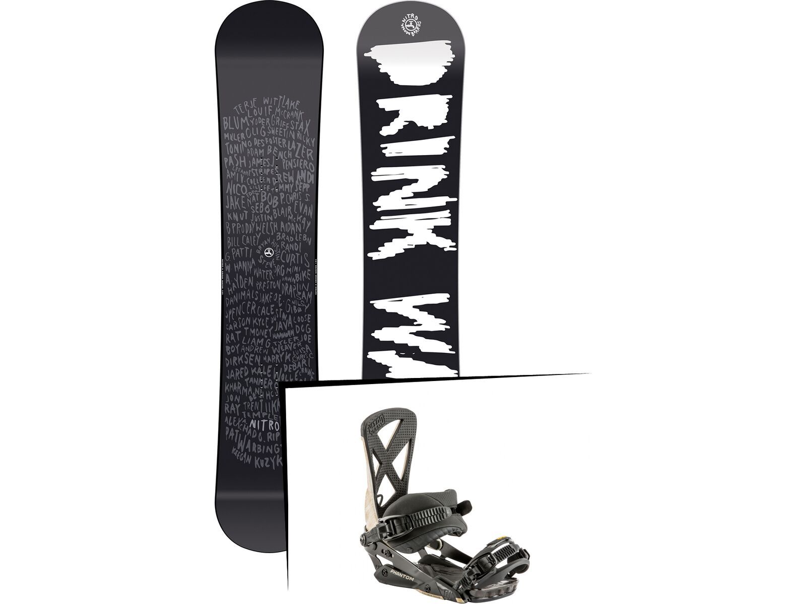 Set: Nitro Drink Water Hazzard 2019 + Nitro Phantom greywood | Bild 1