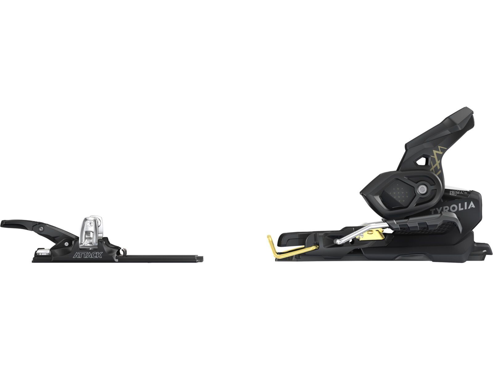 Tyrolia Attack Hybrid 14 MN/PT - 95 mm [O], solid black/gold | Bild 3