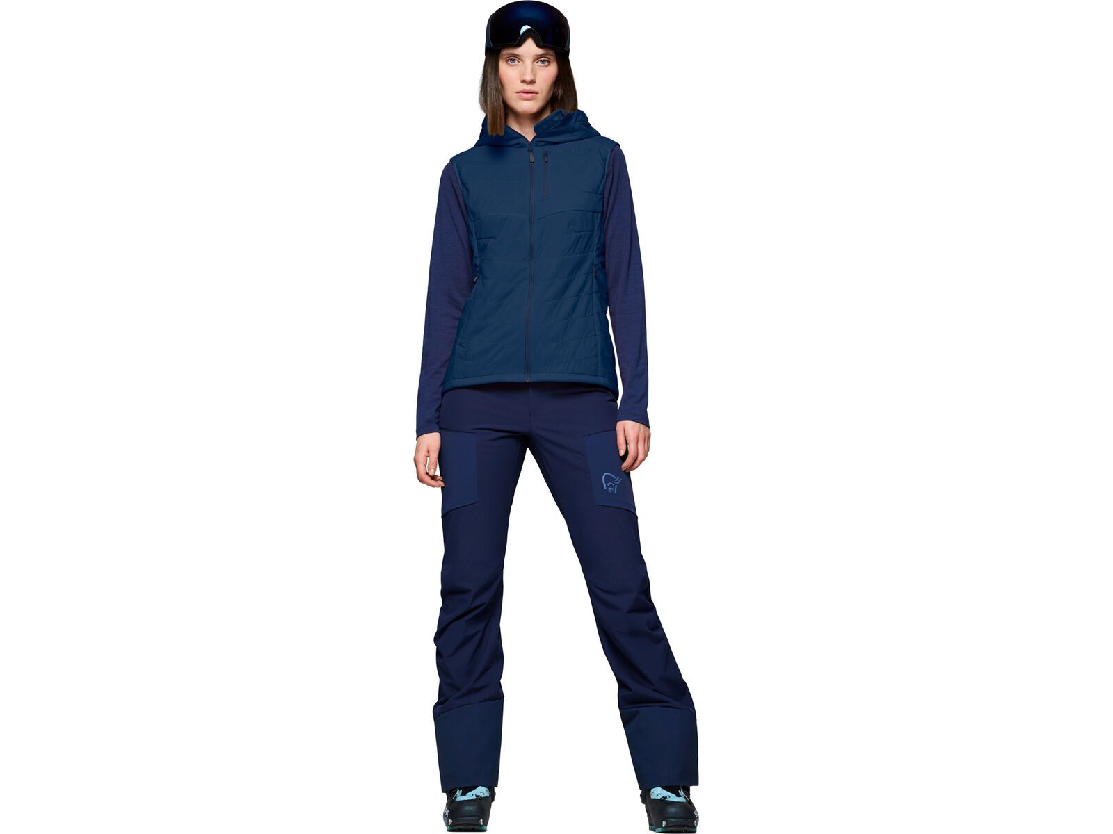 Norrona lyngen Alpha90 Vest W's, indigo night | Bild 3