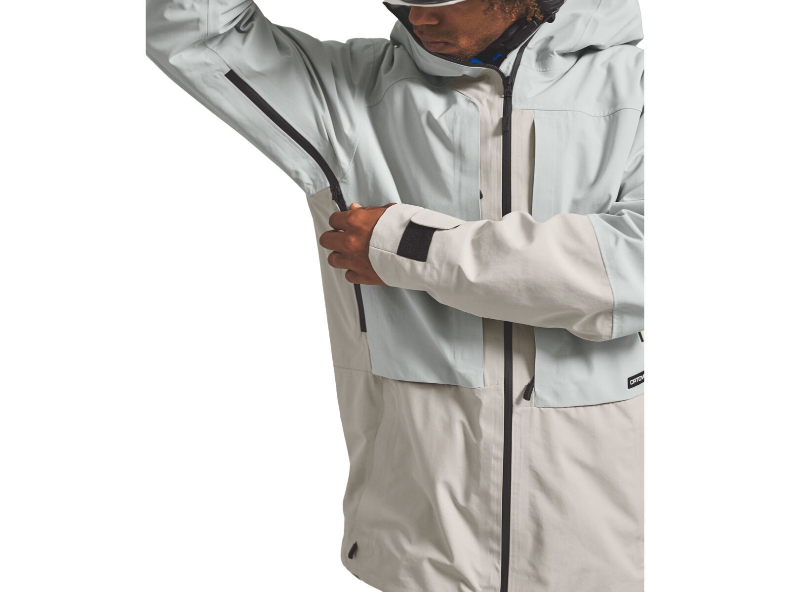 Ortovox Ravine Plus 3L Jacket M, grey ice | Bild 5