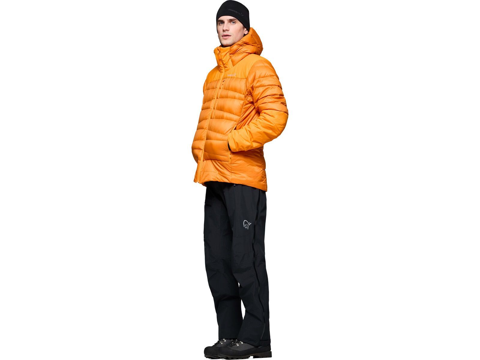 Norrona falketind down750 Zip Hood M's, gold flame | Bild 6