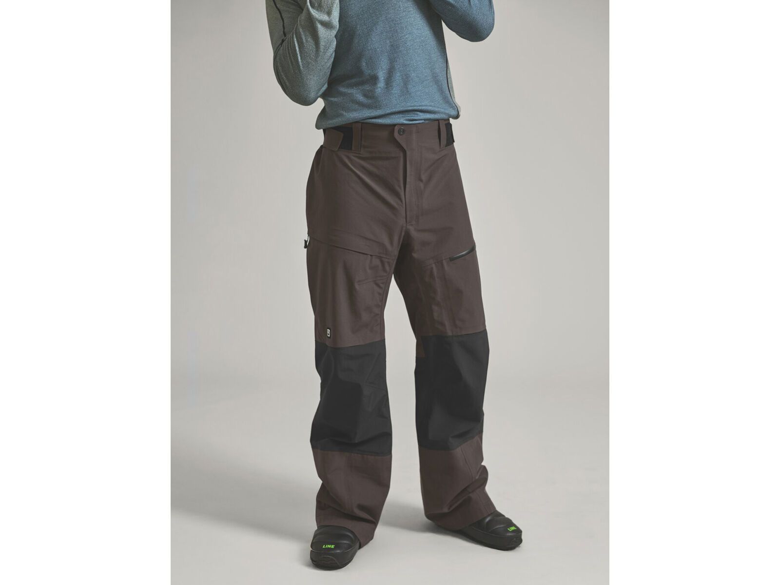 Ortovox Ravine Free 3L Pants M, dark chestnut | Bild 3