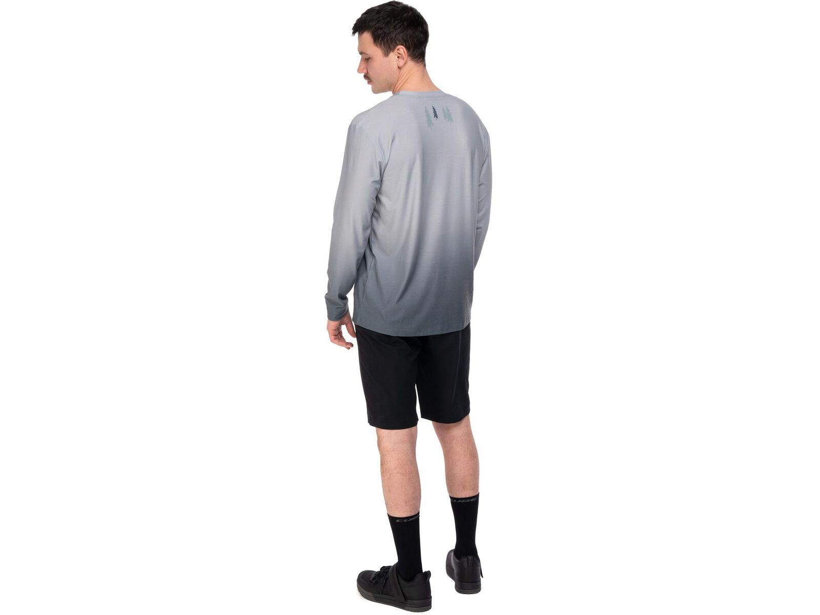 Cube MTB Rundhalstrikot Soft Touch langarm, grey | Bild 5