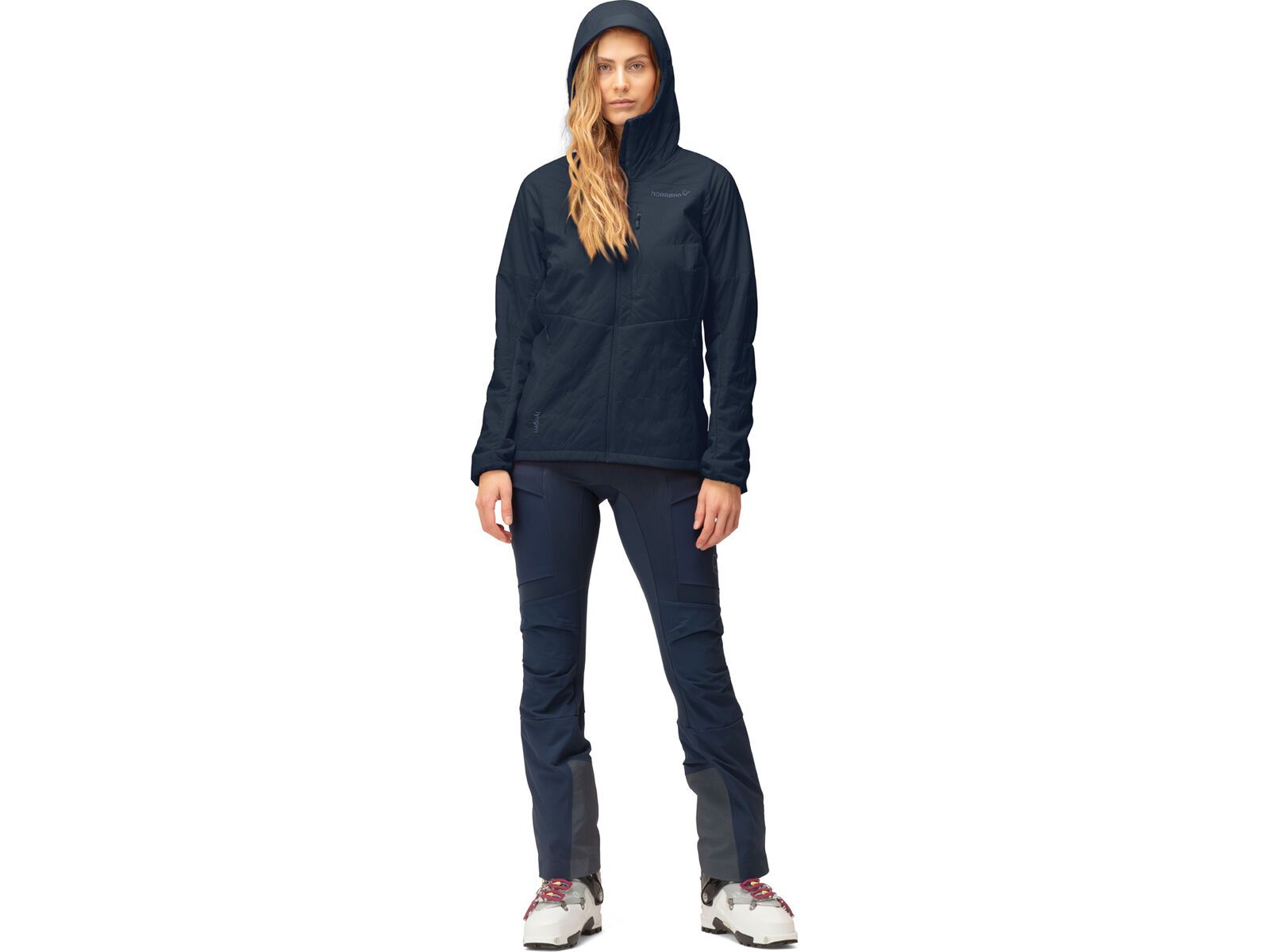 Norrona lyngen Alpha100 Zip Hood W's, indigo night | Bild 7