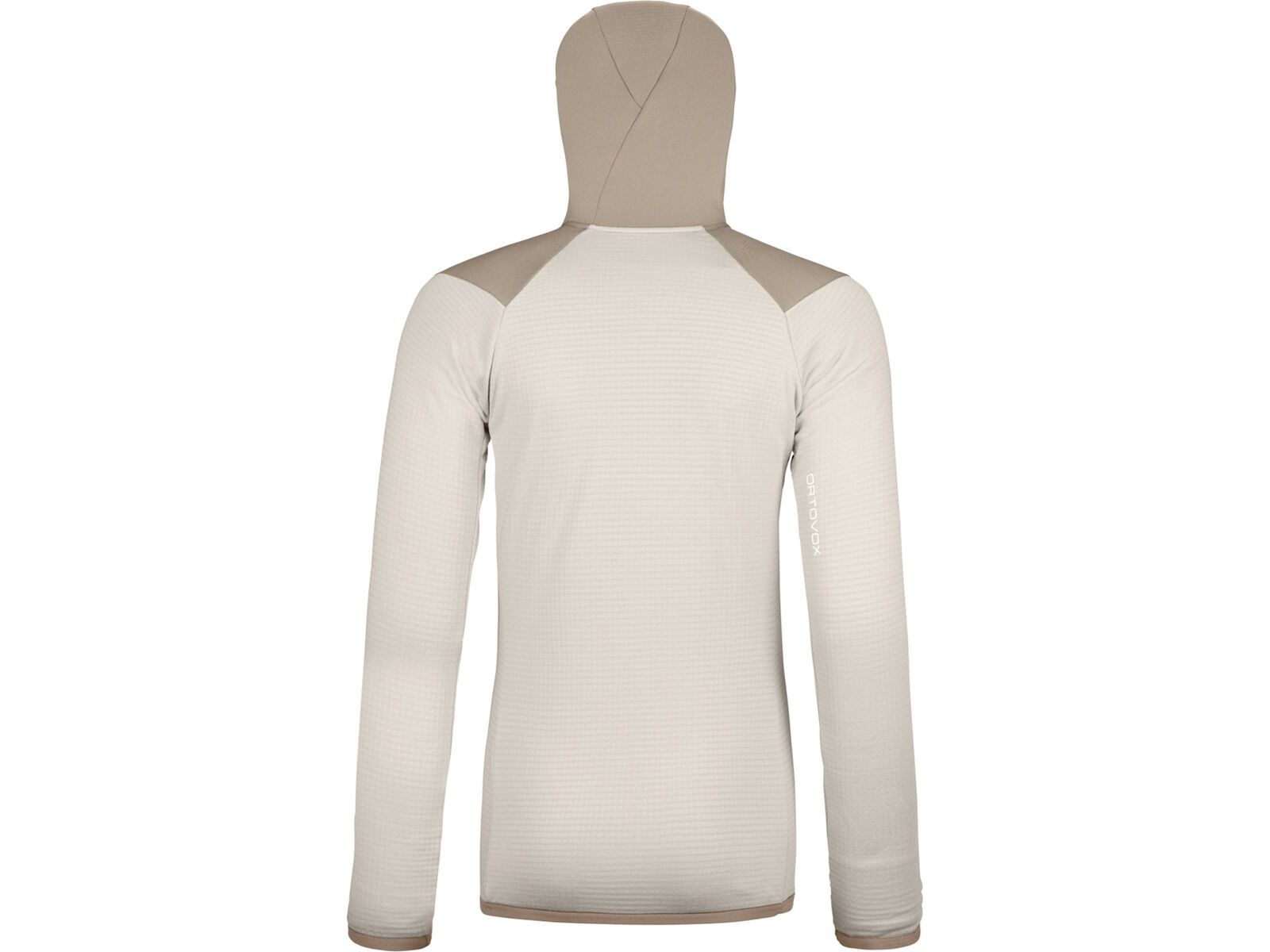 Ortovox Merino Fleece Grid Hoody W, white chalk | Bild 2