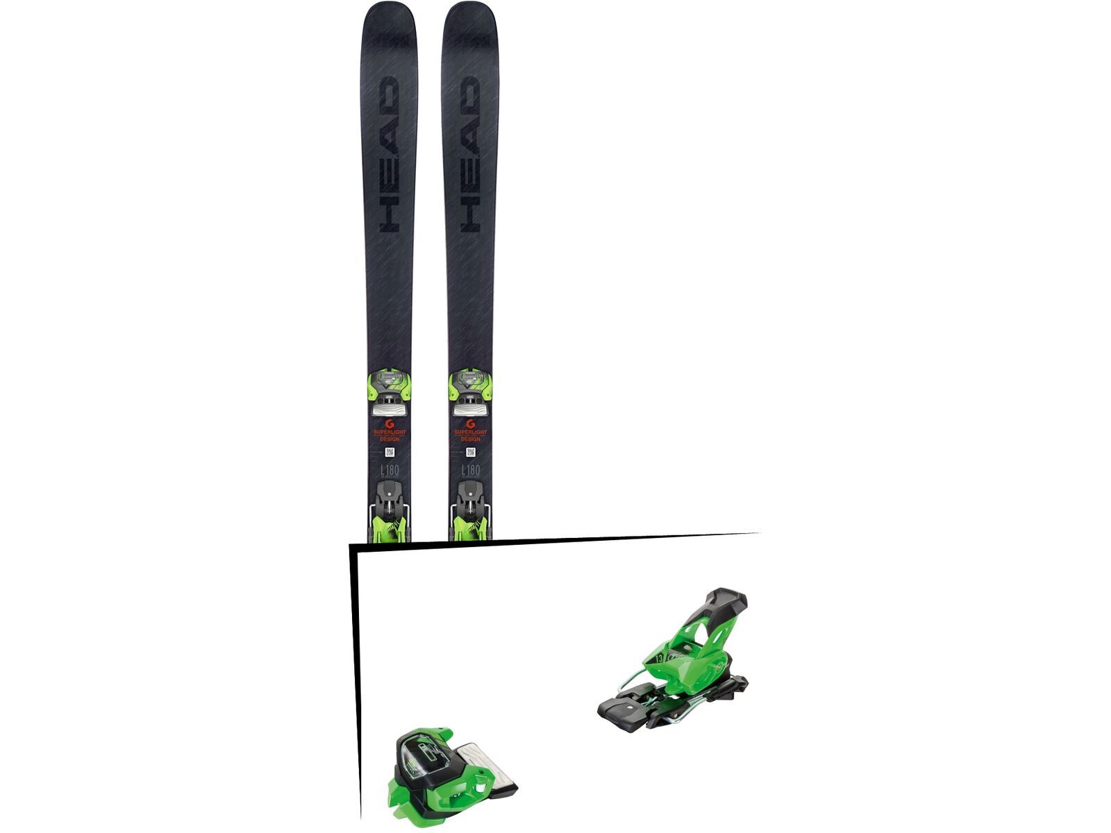 Set: Head Kore 99 2019 + Tyrolia Attack² 13 GW green | Bild 1