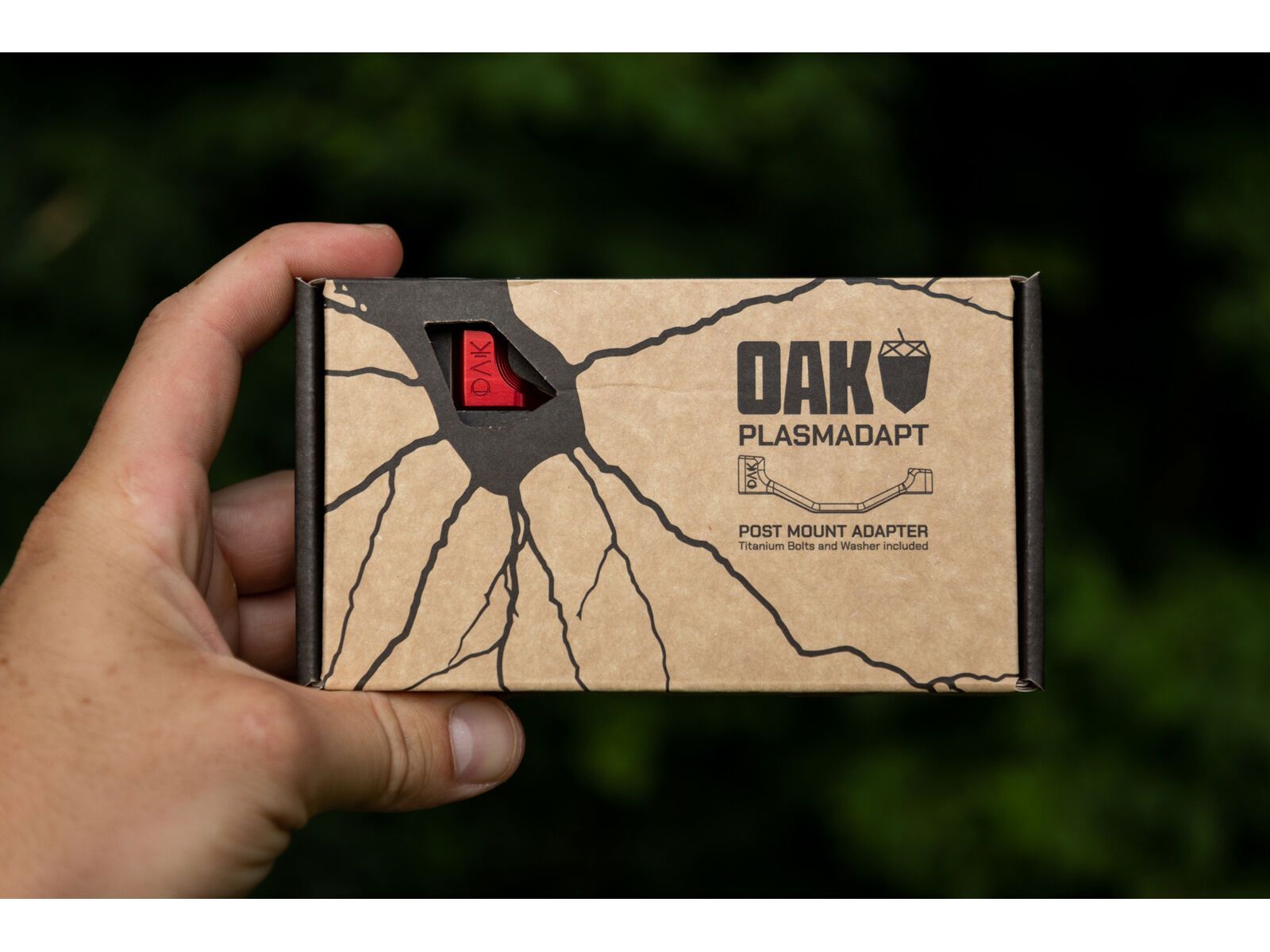 OAK Components Plasmadapt Bremsadapter PM +23 mm, red | Bild 3