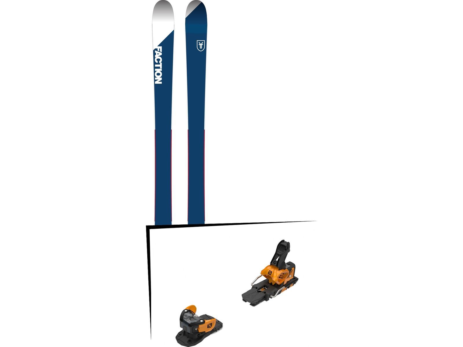 Set: Faction Candide 1.0 2018 + Salomon Warden MNC 13 saffron/black | Bild 1