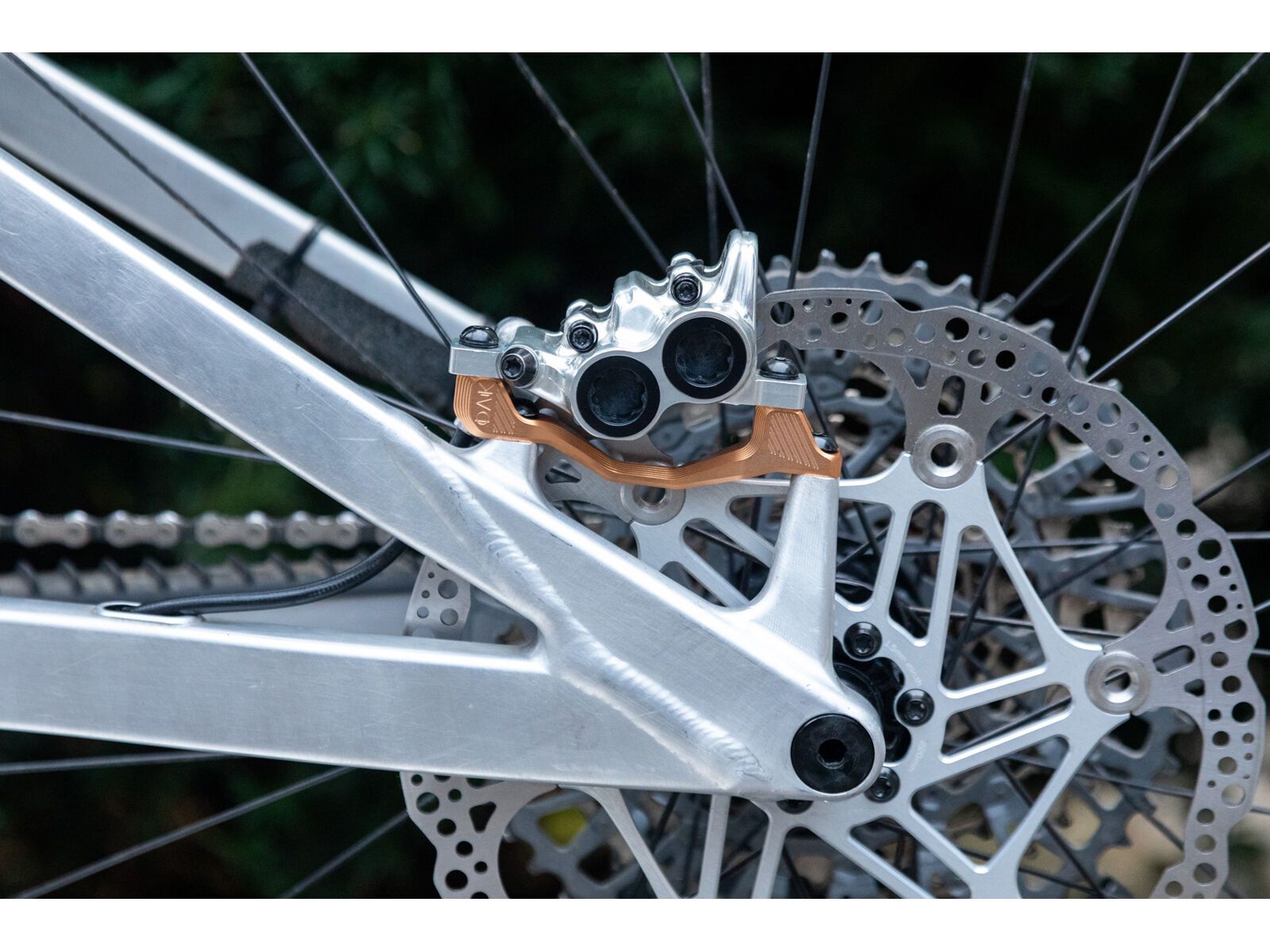 OAK Components Plasmadapt Bremsadapter PM +40/43 mm, copper | Bild 2