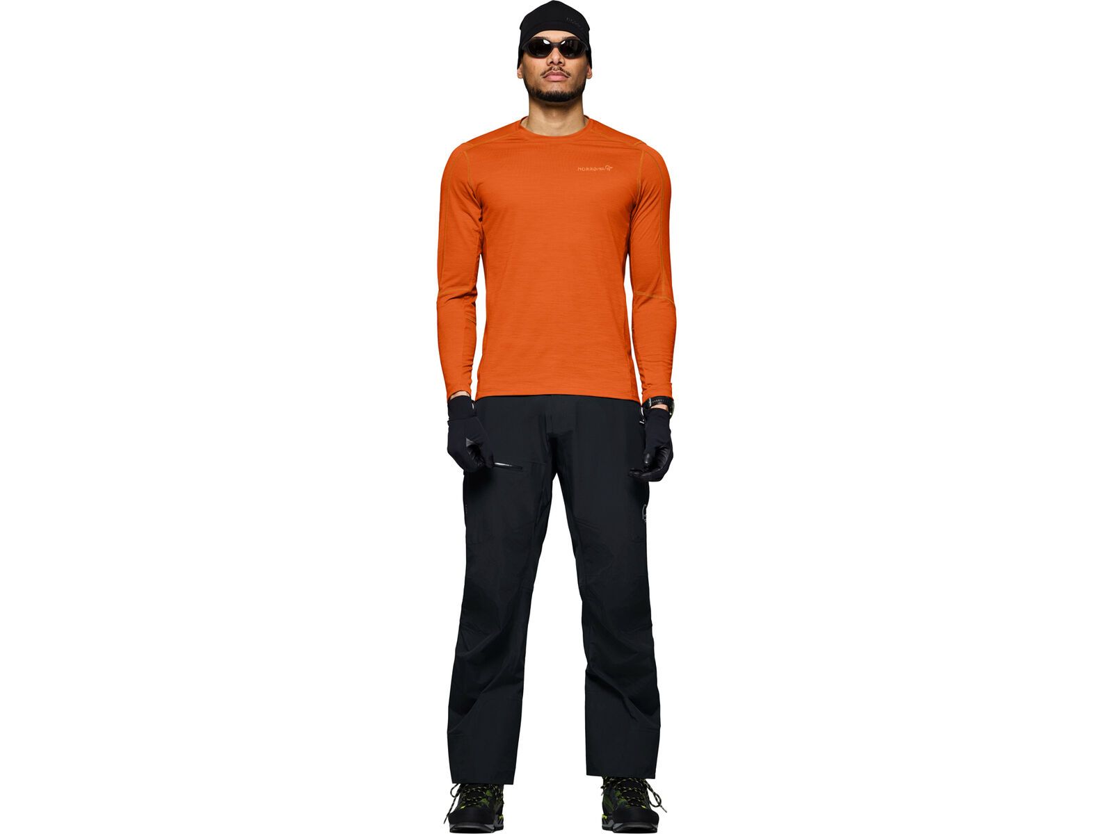 Norrona falketind equaliserUll Long Sleeve M's, gold flame | Bild 4