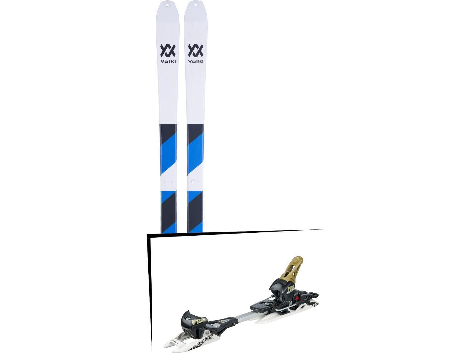 Set: Völkl VTA 80 + Skin 2018 + Fritschi Diamir Freeride Pro schwarz/oliv | Bild 1